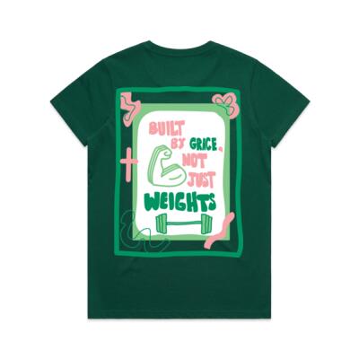 EWES Built by Grace, Not Just Weights Tee Thumbnail